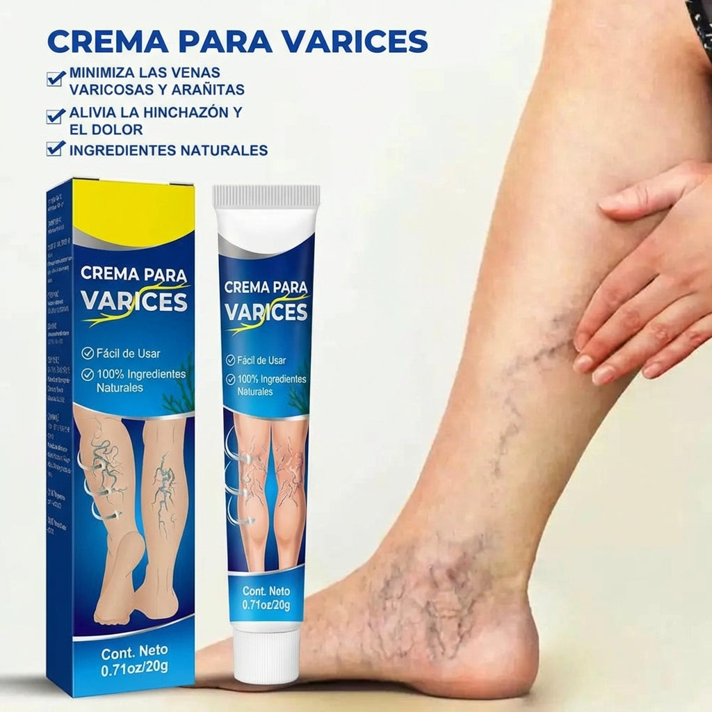 Crema de Masaje para Piernas Ligeras y Apariencia Más Lisa