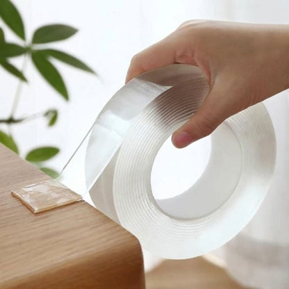 Cinta Nano Adhesiva Transparente de Doble Cara