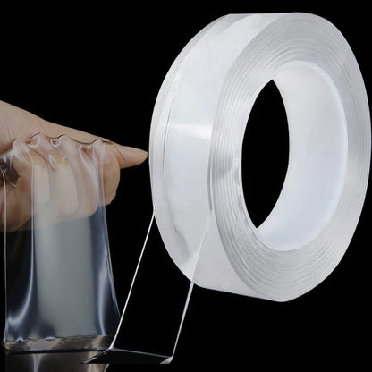 Cinta Nano Adhesiva Transparente de Doble Cara