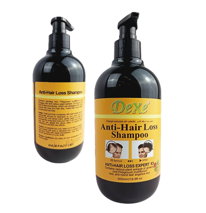 Shampoo Anticaída con Ginseng para Cabello Más Sano