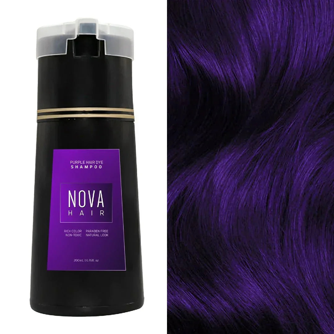 NovaHair Colorante Instantáneo - Ingredientes Premium Extractos Naturales