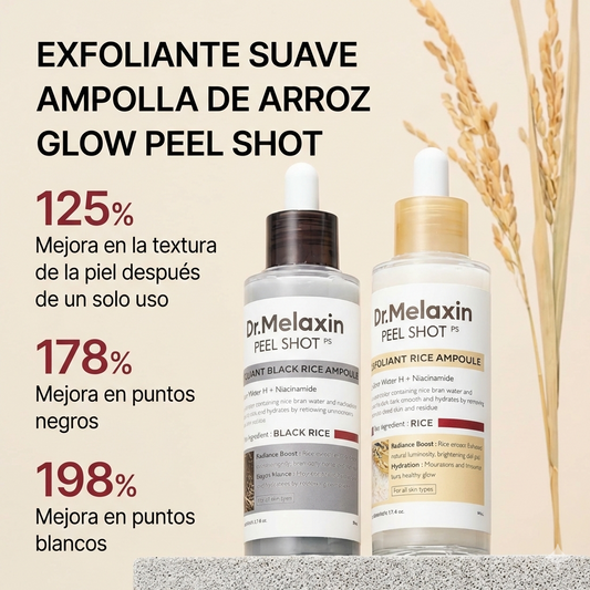 Exfoliante Facial de Arroz - Hidratante y Reparador
