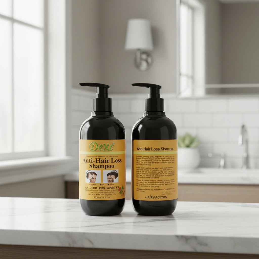 Shampoo Anticaída con Ginseng para Cabello Más Sano