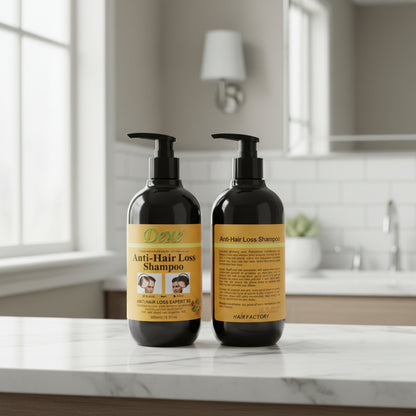 Shampoo Anticaída con Ginseng para Cabello Más Sano