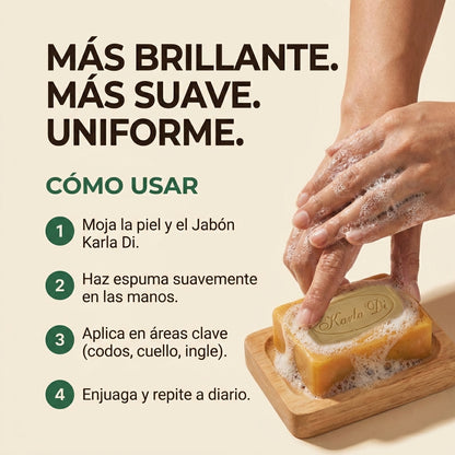 Jabón Cúrcuma + Ácido Kójico para Manchas y Tono Uniforme