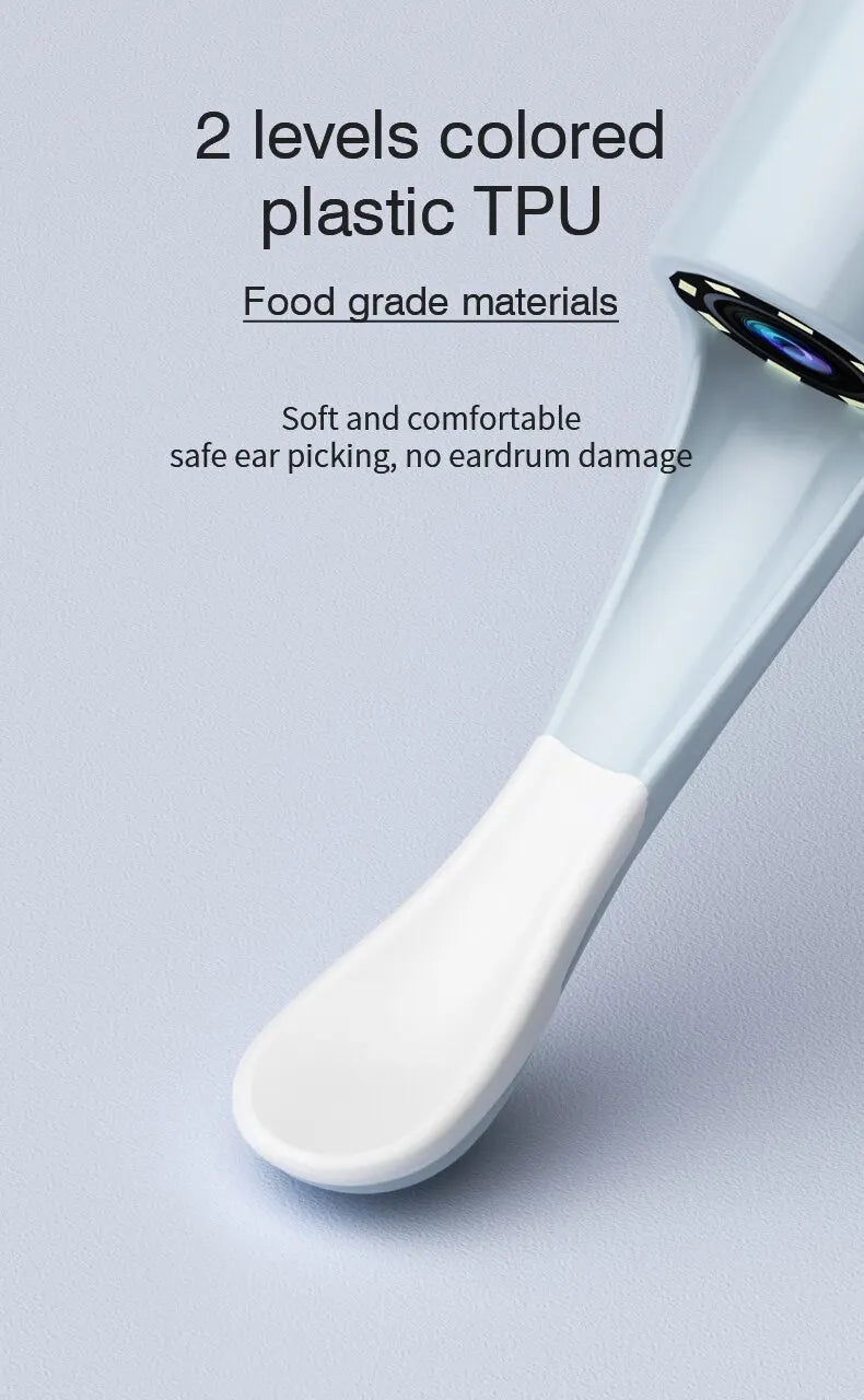 Cámara Otoscopio WiFi HD para Limpieza de Oídos (Ves en Vivo)