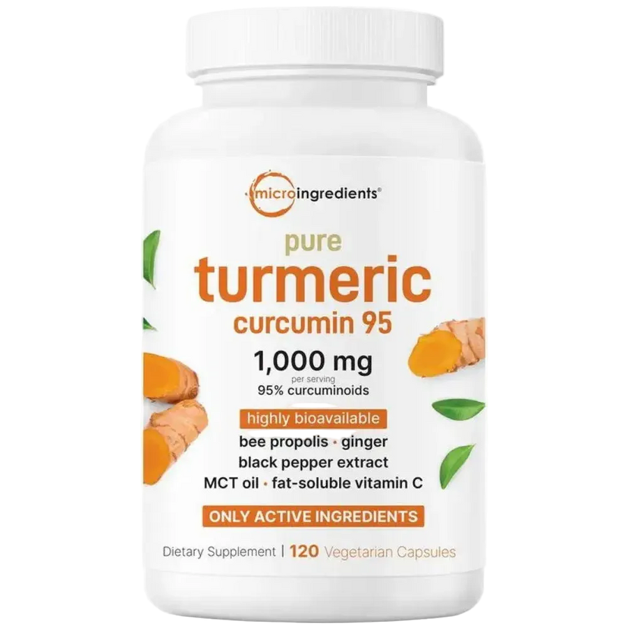 Cápsulas de Cúrcuma Curcumina 6-en-1 para Bienestar y Confort Diario