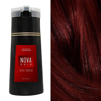 NovaHair Colorante Instantáneo - Ingredientes Premium Extractos Naturales