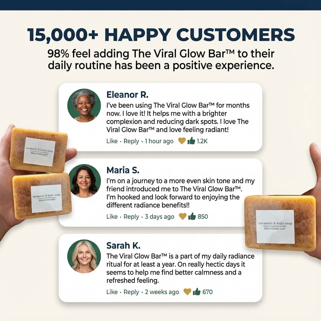 Turmeric + Kojic Acid Glow Soap Bar (Face & Body)