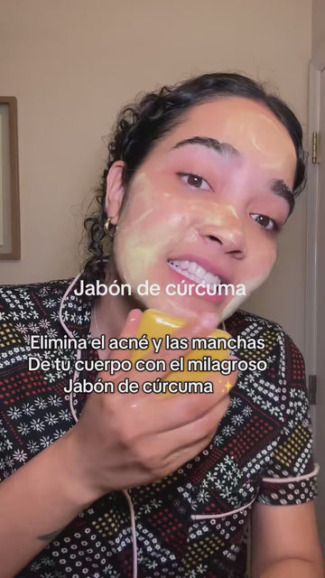 Jabón Cúrcuma + Ácido Kójico para Manchas y Tono Uniforme video thumbnail