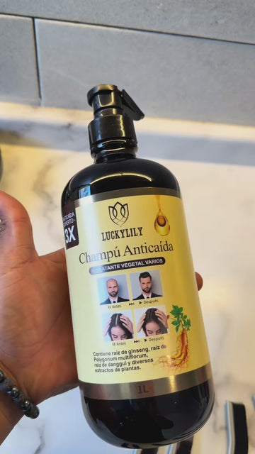 Shampoo Anticaída con Ginseng para Cabello Más Sano video thumbnail