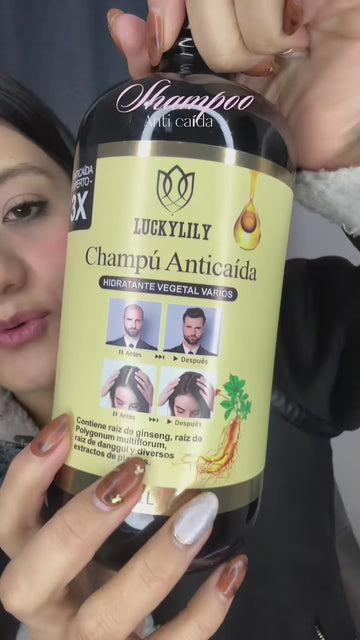 Shampoo Anticaída con Ginseng para Cabello Más Sano video thumbnail